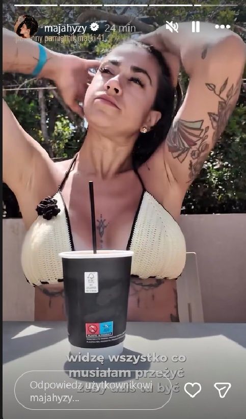 Maja Hyży w bikini 
