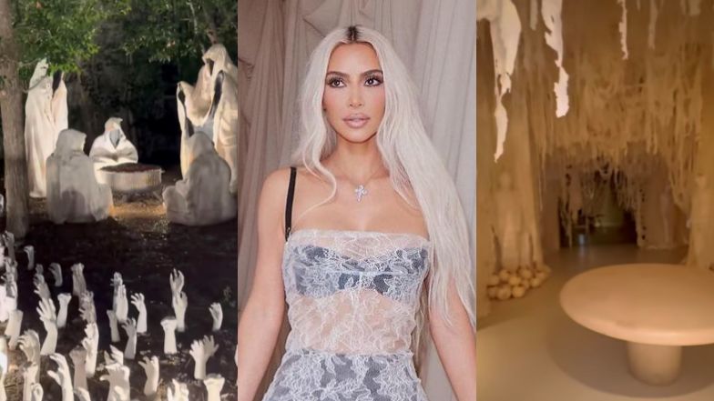 Kim Kardashian zaprezentowała halloweenowe dekoracje