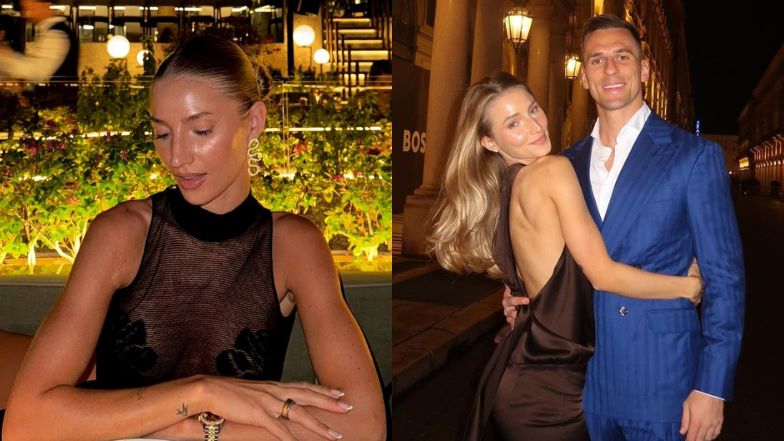 Ukochana Milika pozuje w przeźroczystej sukience. Odważnie?