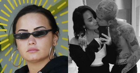 Szczęśliwa Demi Lovato przyjmuje pocałunek od nowego chłopaka (FOTO)