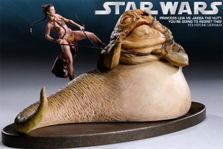 Leia vs Jabba the Hutt – piękne czy obrzydliwe?