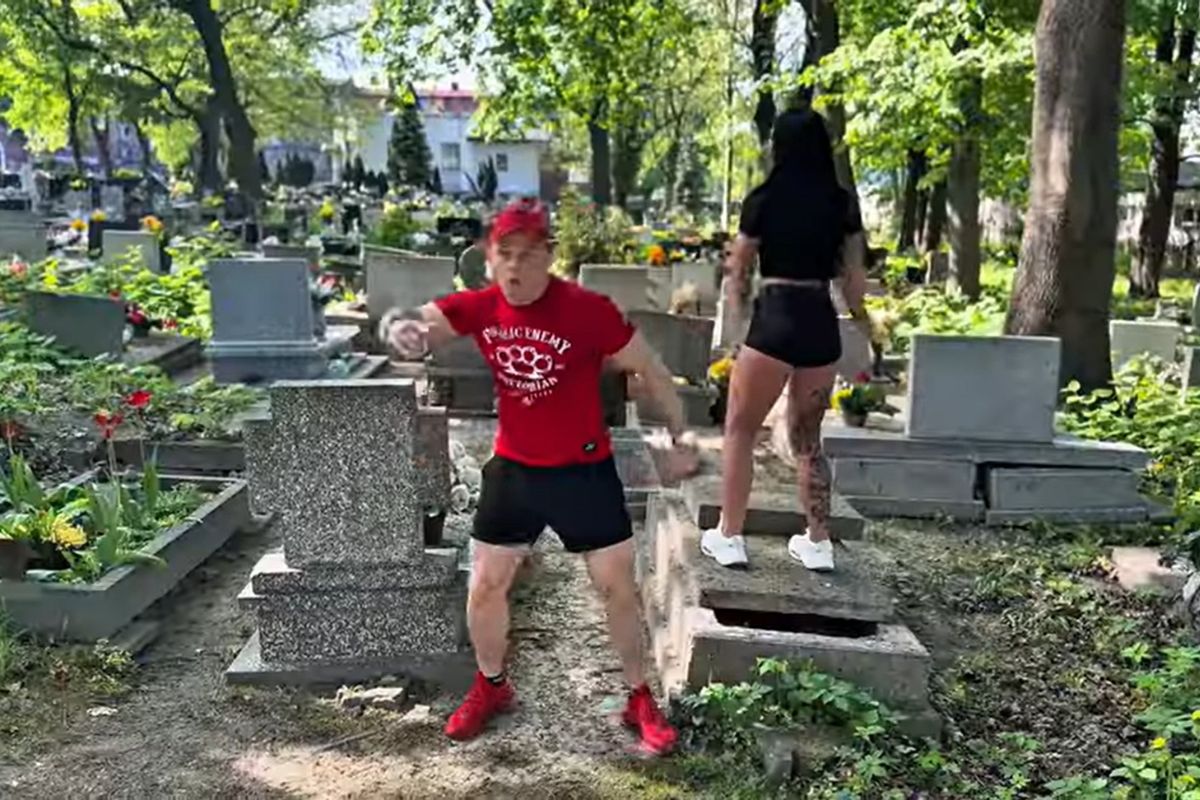 Raper BoBo stworzył teledysk na cmentarzu. Co na to prokuratura?