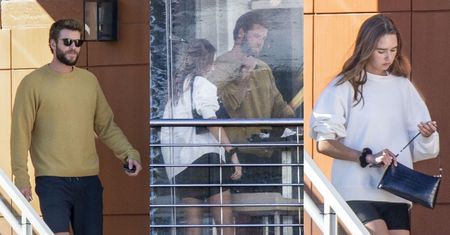 Liam Hemsworth konsumuje lunch w towarzystwie nowego obiektu westchnień, Gabrielli Brooks. Pasują do siebie? (ZDJĘCIA)
