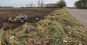 Ocięte: Zderzenie dwóch quadów. Jedna osoba trafiła do szpitala