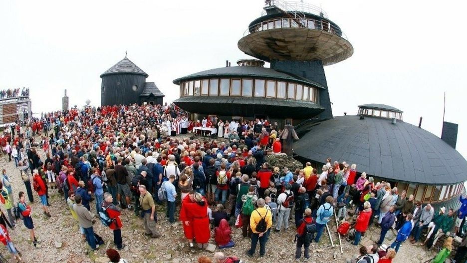 Msza na Śnieżce 10 sierpnia