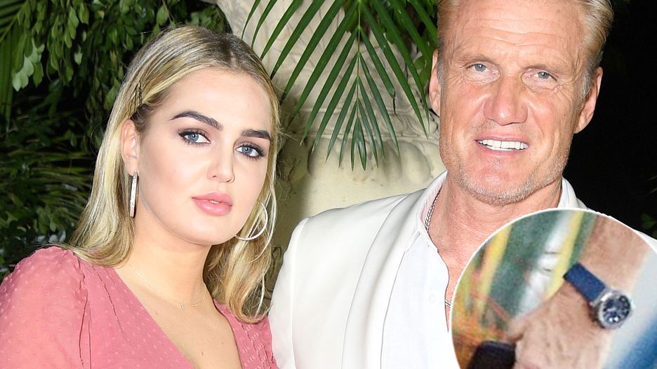 Dolph Lundgren z narzeczoną czy z żoną? Dzieli ich 39 lat