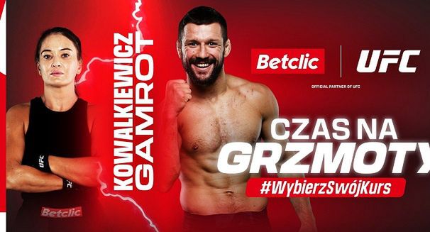 Zawodnicy UFC Karolina Kowalkiewicz i Mateusz Gamrot ambasadorami Betclic