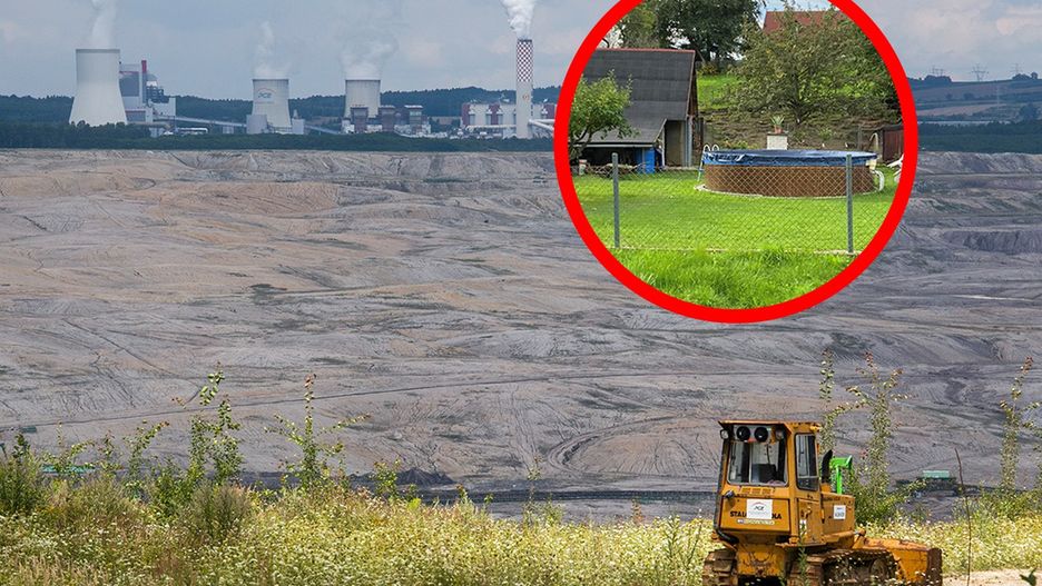 Konflikt o Turów. Mieszkańcy przygranicznych czeskich wsi skarżą się że polska kopalnia odbiera im wodę. Okazuje się, że niektórzy mają baseny przy domu