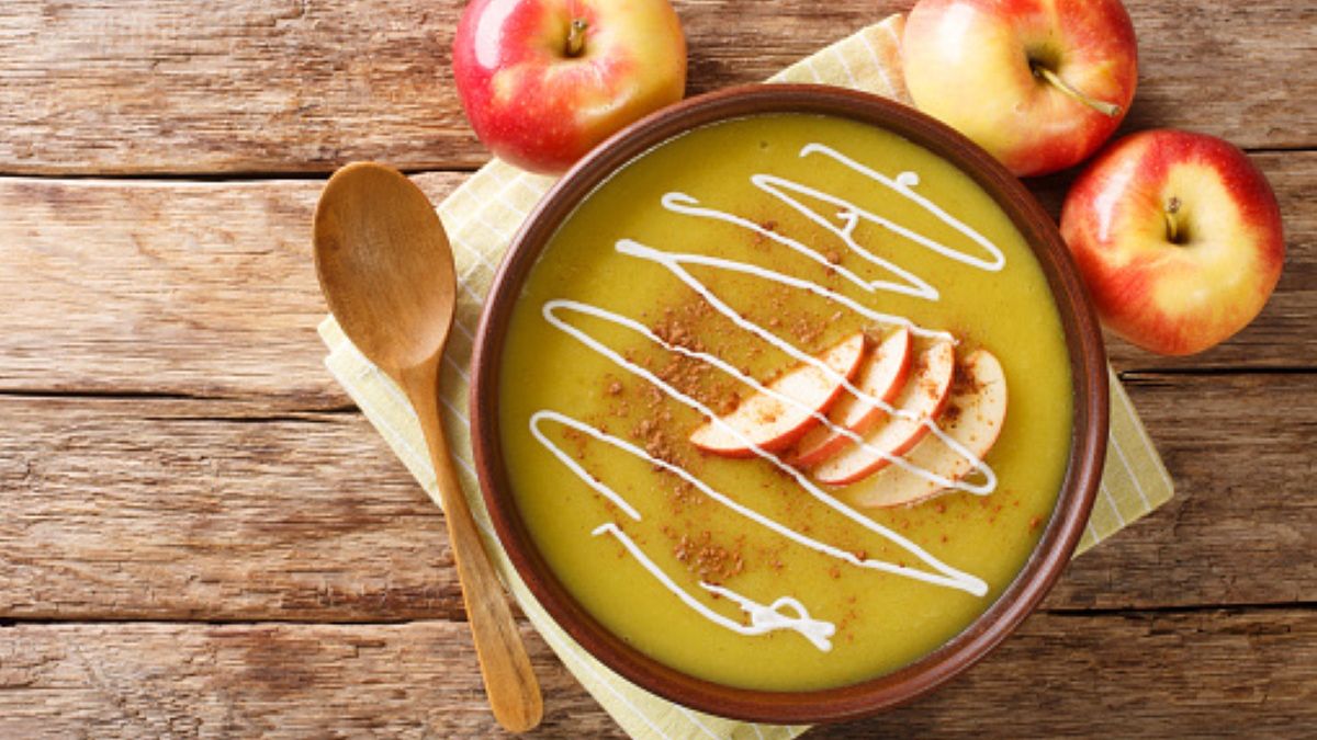 Zupa z jabłek to idealna propozycja na jesień 