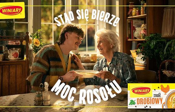 "Stąd się bierze moc rosołu" w nowej kampanii Winiary