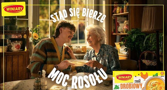 "Stąd się bierze moc rosołu" w nowej kampanii Winiary