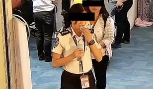 Chciała połknąć plik pieniędzy. Skandaliczne nagranie z lotniska na Filipinach