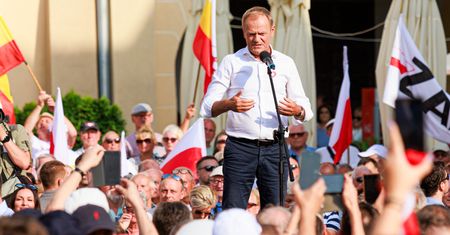 Donald Tusk o wiecu PiS-u w Bogatyni. "Przestępca wraca na miejsce zbrodni"