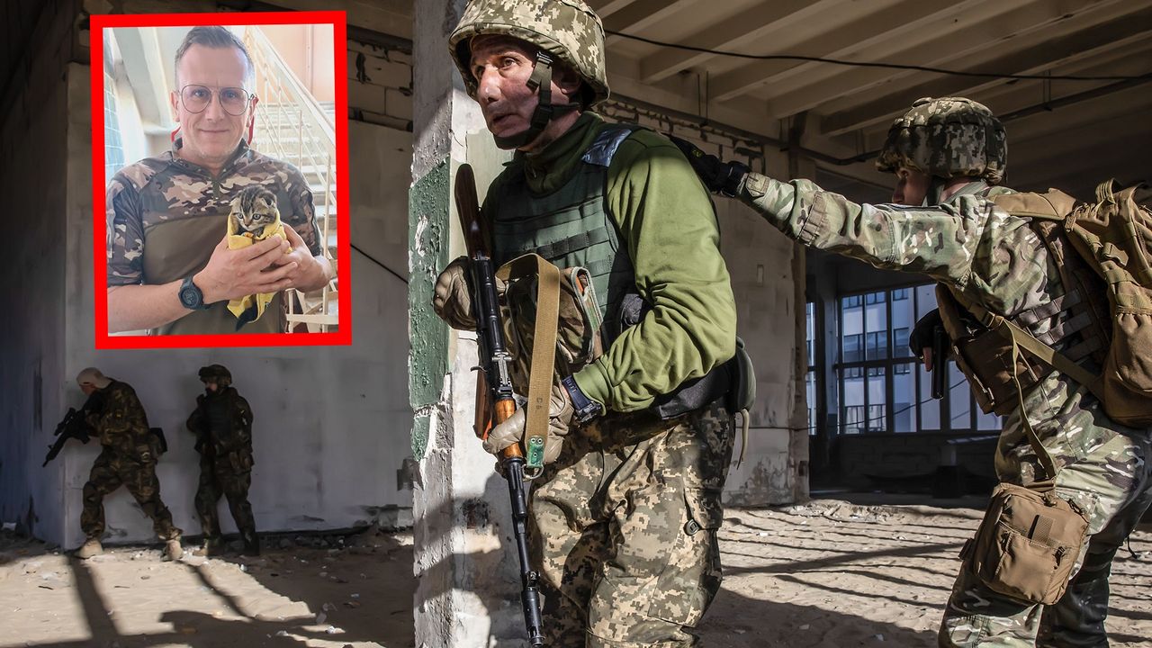 Polak w Legionie Cudzoziemskim w Ukrainie. Został żandarmem w jednostce
