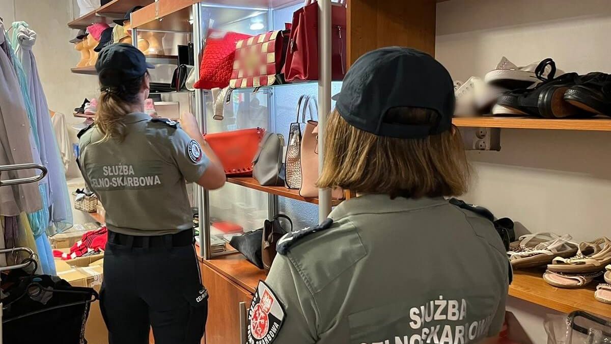 przechwycone podróbki przez Kas