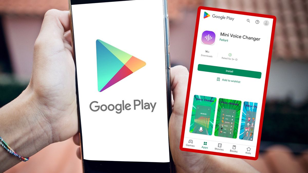Fałszywa aplikacja w Google Play