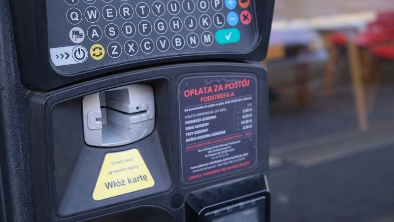 Parkomat w Strefie Płatnego Parkowania w Lublinie