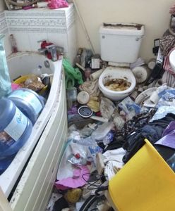 Mieszkanie grozy. Nie do wiary, co kobieta zostawiła po sobie