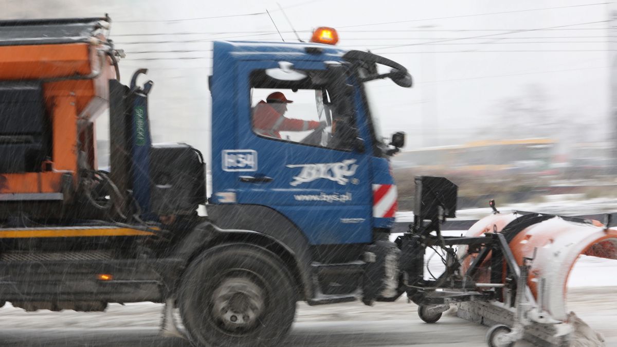 Służby drogowe mają mnóstwo pracy