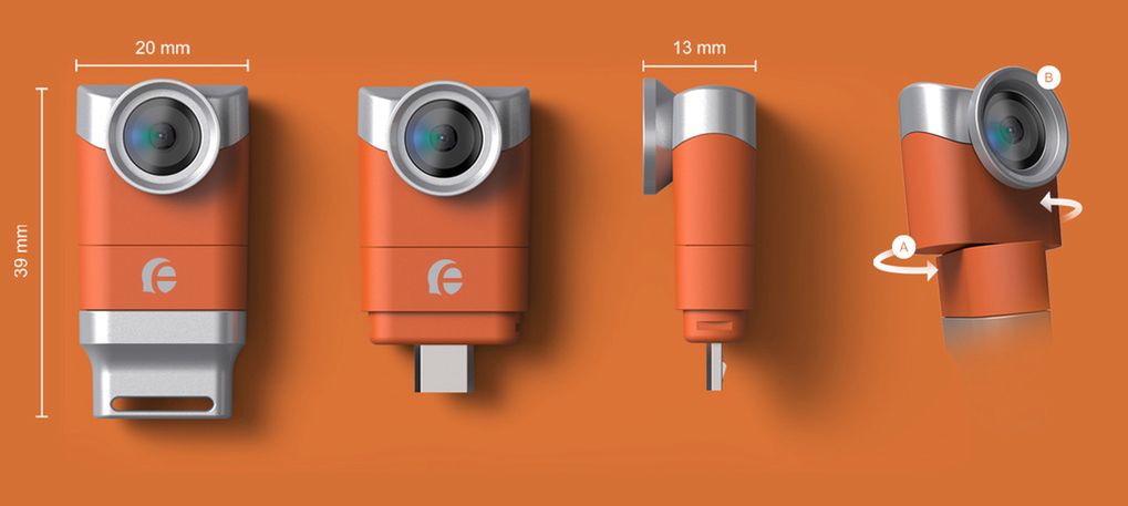 Pierwsza na świecie kamerka 3D podłączana do smartfona 3