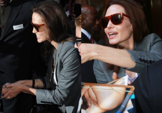 Uśmiechnięta Jolie w Nowym Jorku!