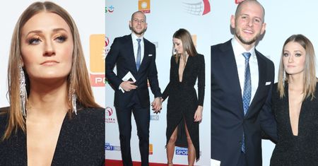 Narzeczona Bartosza Kurka eksponuje swoje wdzięki na siatkarskiej gali. Piękna? (FOTO)