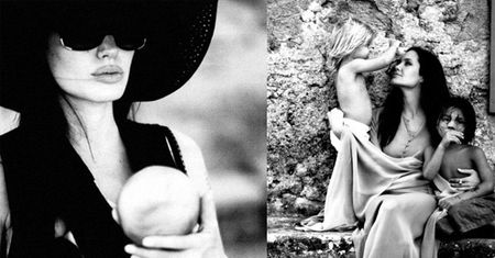 Angelina w obiektywie Brada Pitta!