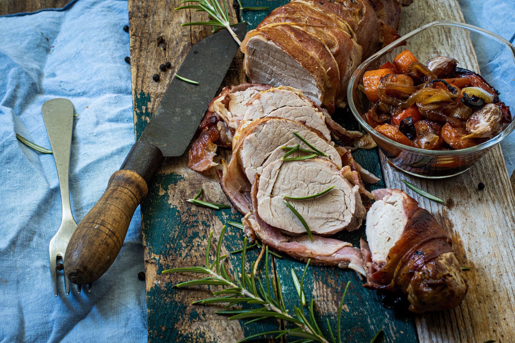 Pieczona polędwiczka wieprzowa