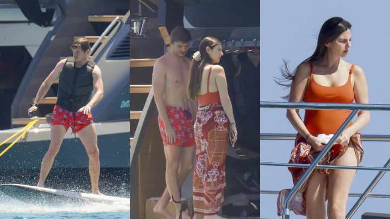 Max Verstappen z żoną wypoczywają na jachcie 