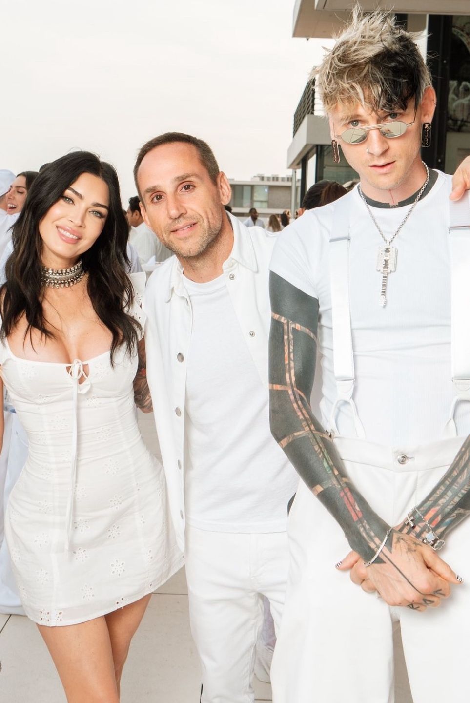 Megan Fox, Michael Rubin, Machine Gun Kelly