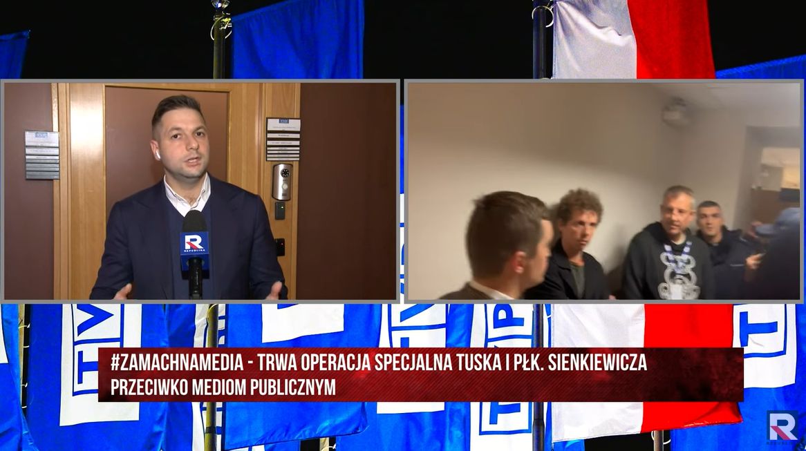 Patryk Jaki psioczy po angielsku na zmiany w Telewizji Polskiej