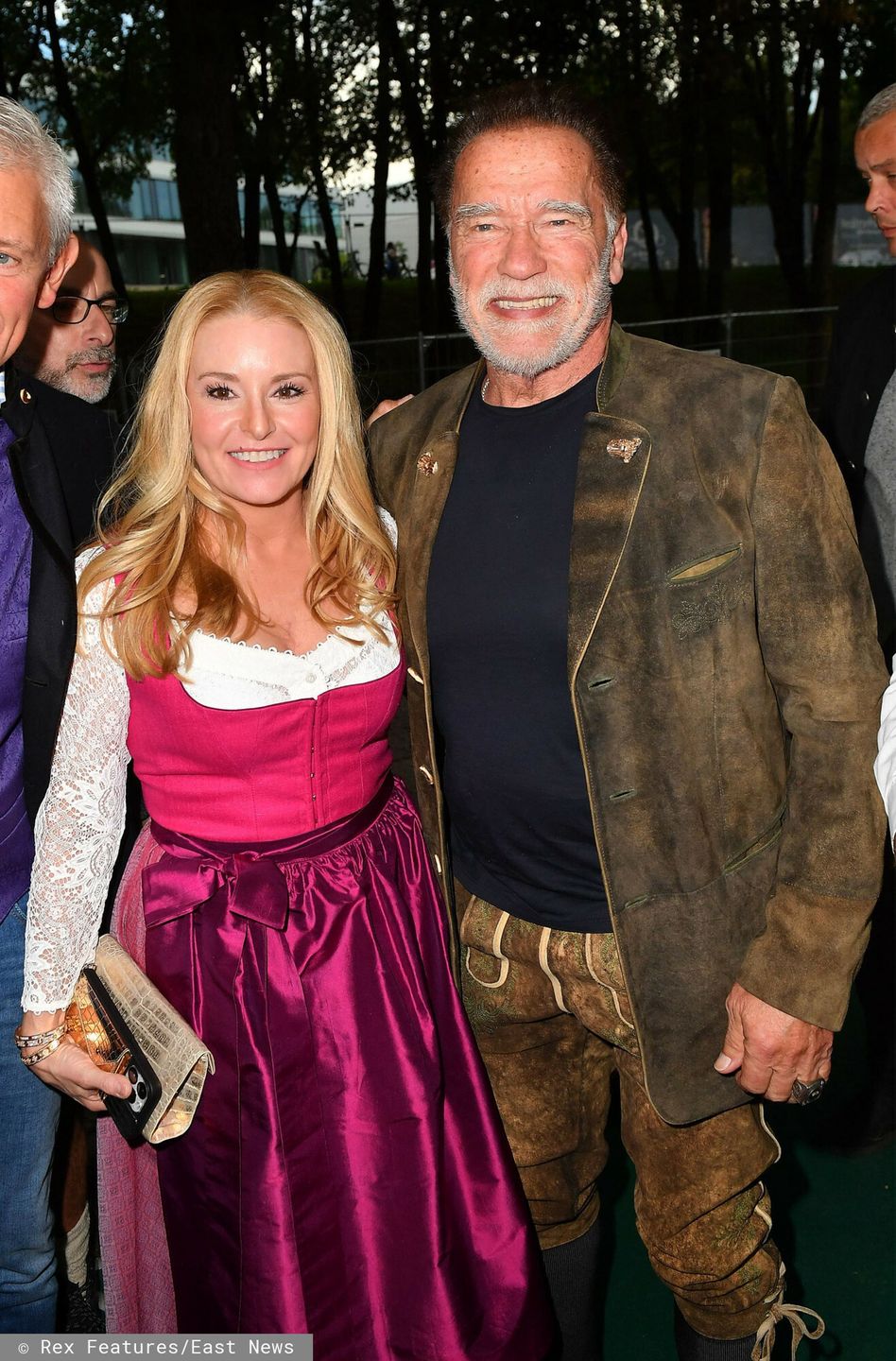 Arnold Schwarzenegger i Heather Milligan