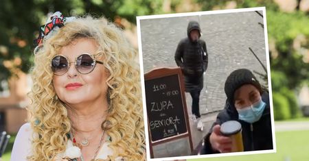 Po "zupę dla seniora" podeszła młoda osoba. Gessler pokazała klasę
