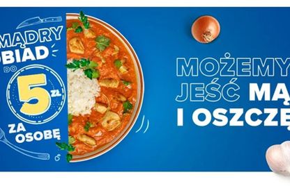 Katarzyna Bosacka promuje tanie "mądre obiady" w Carrefour
