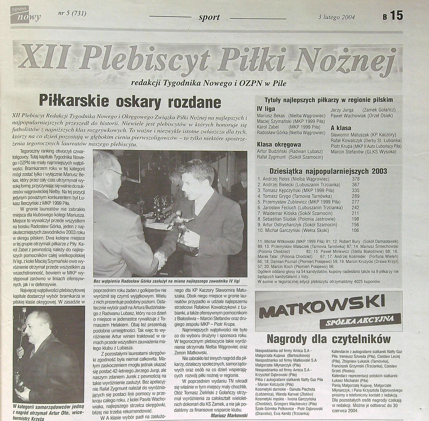 XII Plebiscyt Piłki Nożnej