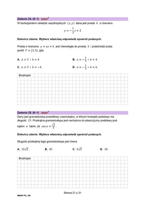 Matura 2023. Matematyka. ARKUSZE CKE + ZADANIA