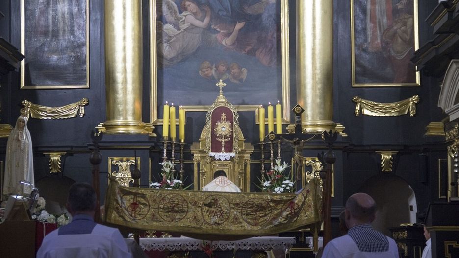 Parafianie w Nowym Wiśniczu byli zdumieni, gdy jeden z 