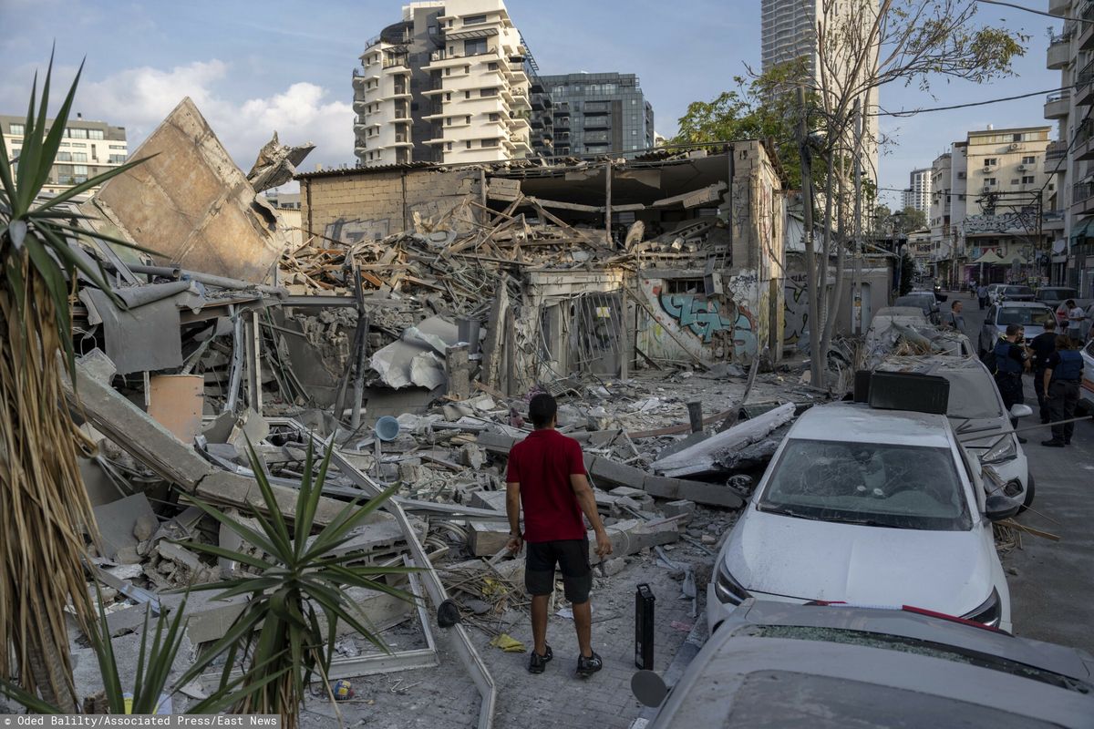 Wojna w Izraelu fot. (AP Photo/Oded Balilty) Oded Balilty/East News