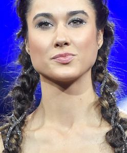 Ida Nowakowska tańczy na śniegu w szóstym miesiącu ciąży