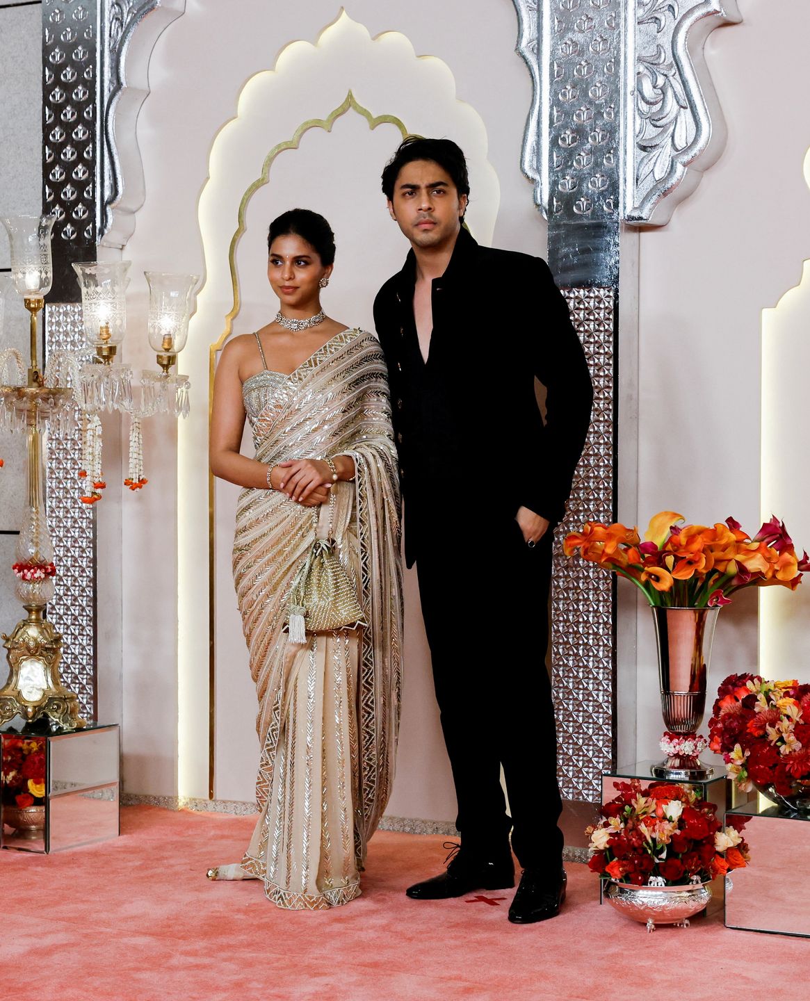 Gwiazdy dokazują na ślubie syna najbogatszego człowieka Azji