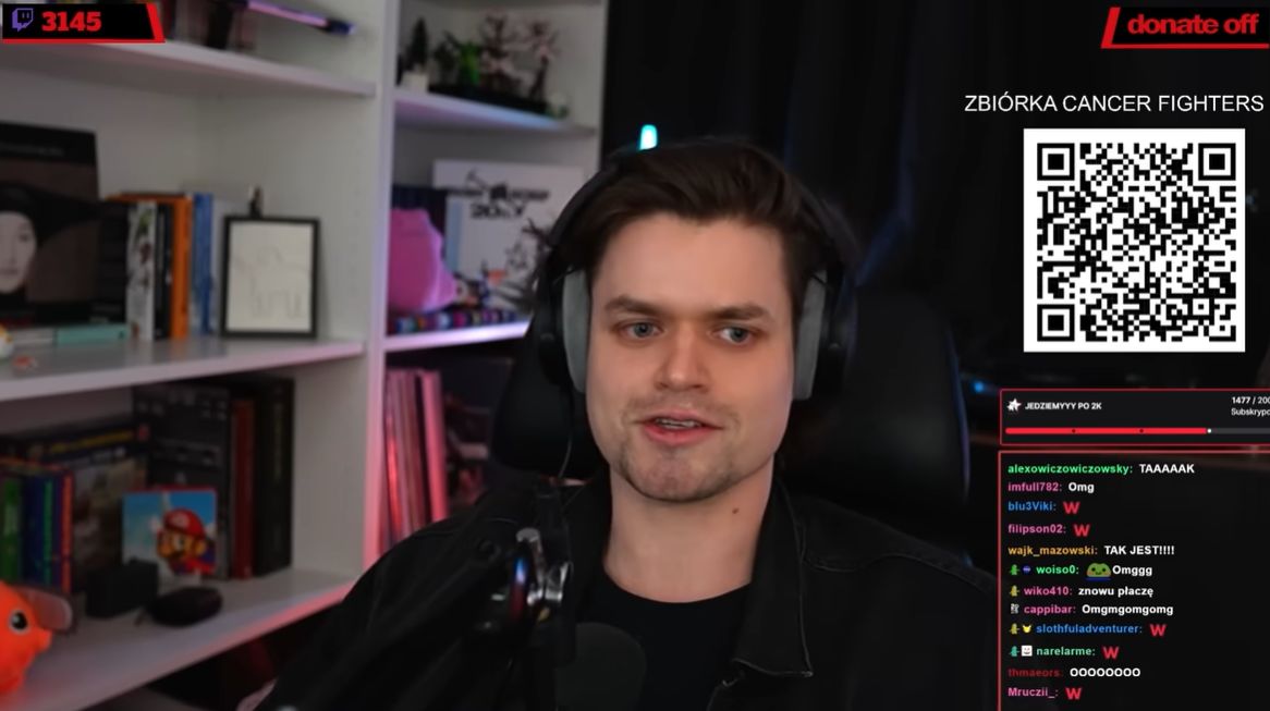 Dominik Bos omawia transmisję Łatwoganga