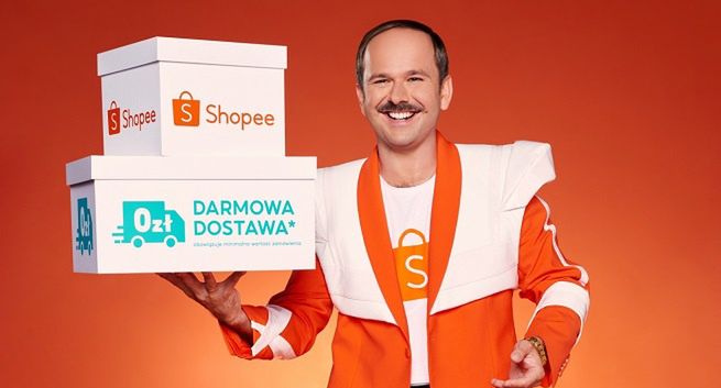 Shopee ma swoją "Tarczę Antyinflacyjną", promuje ją Sławomir