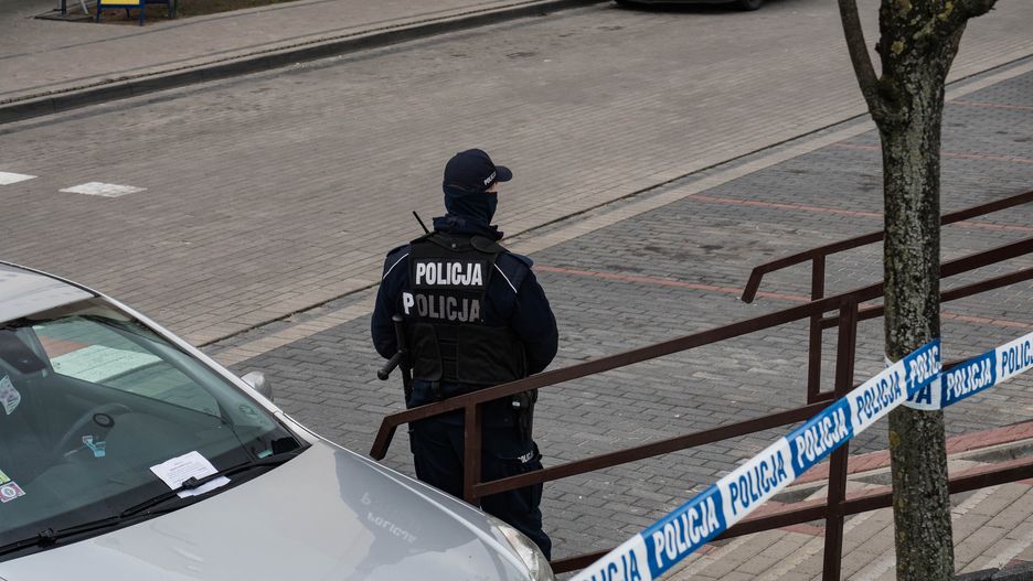 Warszawa Gocław Policja