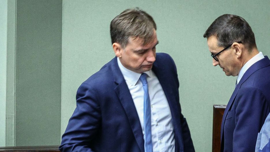 Zbigniew Ziobro i Mateusz Morawiecki