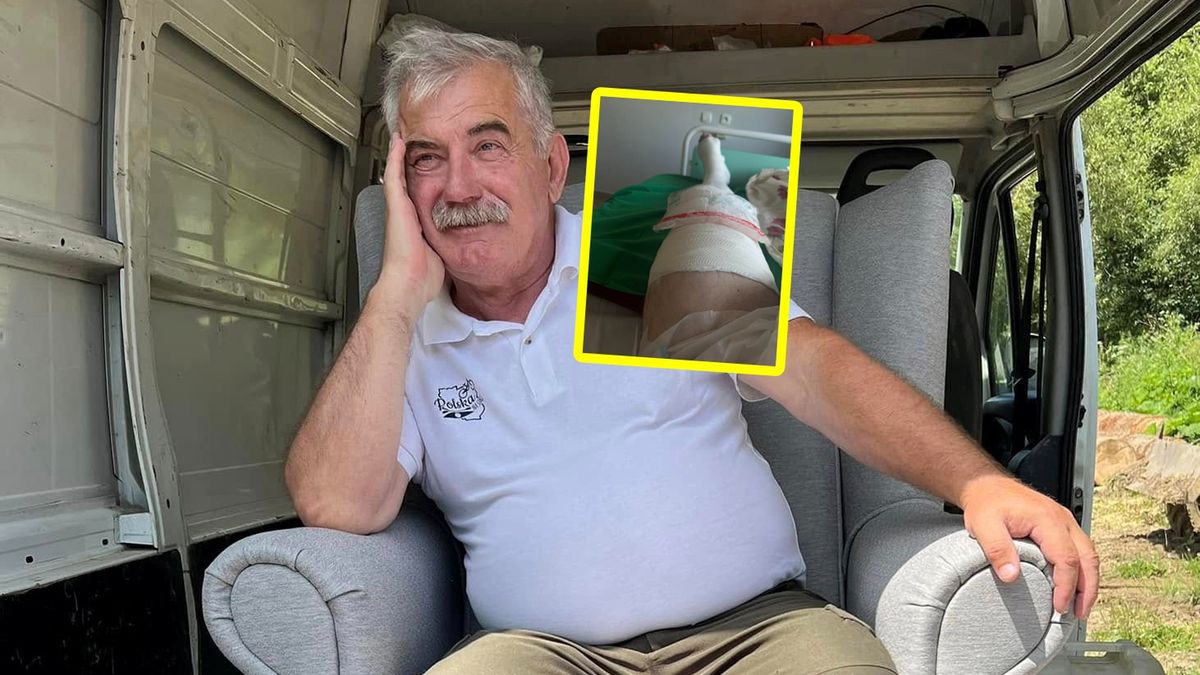 Kazimierz Nóżka trafił do szpitala.