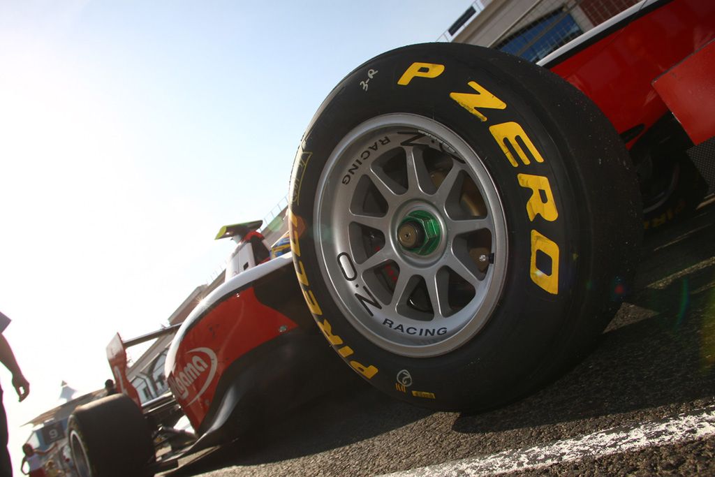 Opony Pirelli na bolidzie serii GP3