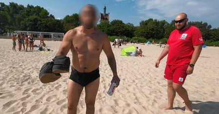"Chodź na solo". Pijany osiłek sfilmowany w Sopocie