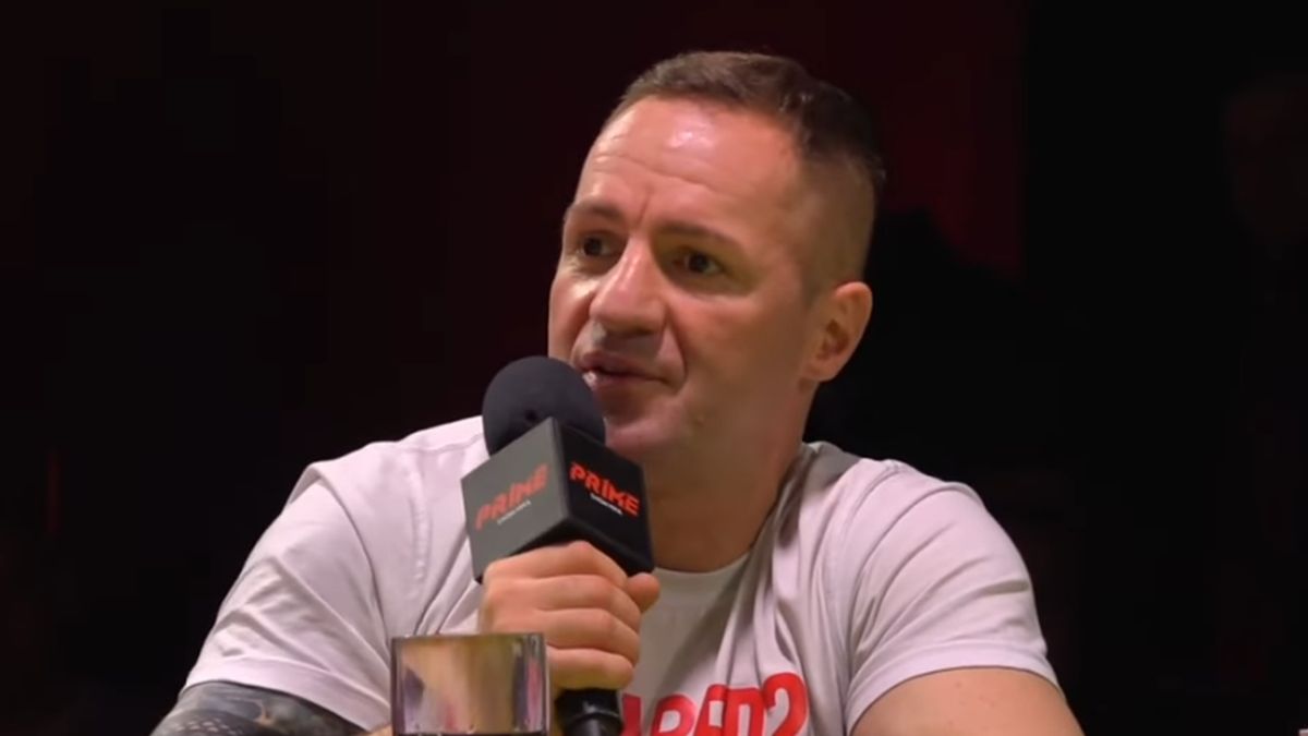 Na zdjęciu Tomasz Chic