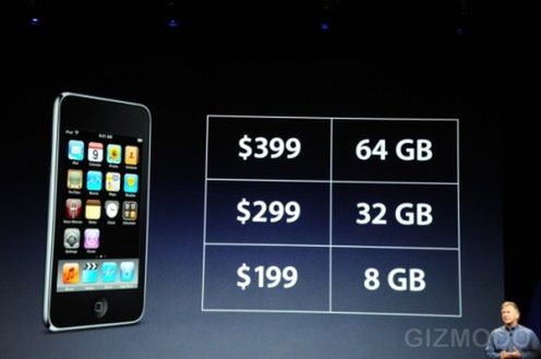 iPod Nano z aparatem, szybszy touch i większy classic 3