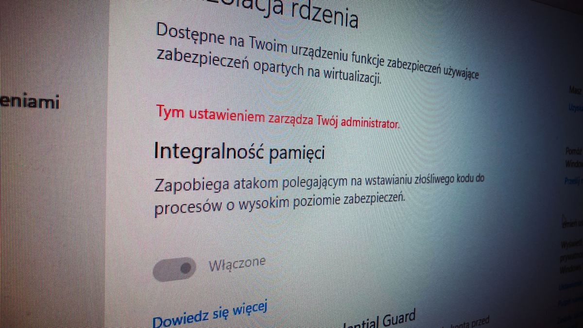 Windows 10: włączamy zabezpieczenia z Jedenastki